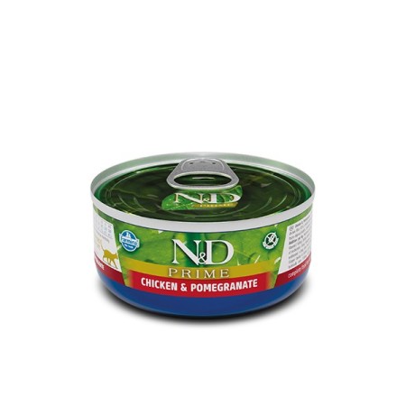 FARMINA N&D Prime Chicken & Pomegranate Adult – wet food for adult cats – 70 g