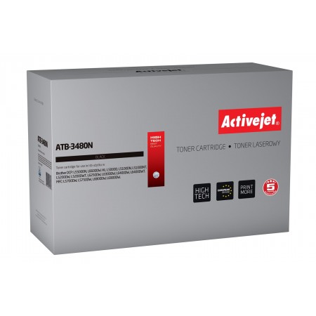 Activejet ATB-3480N toner (replacement for Brother TN-3480- Supreme- 8000 pages- black)