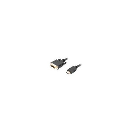 Gembird 3m, HDMI/DVI, M/M DVI-D Black