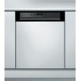 Whirlpool WBC3C26B dishwasher Semi built-in 14 place settings