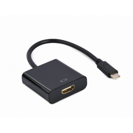 Gembird A-CM-HDMIF-03 USB graphics adapter 3840 x 2160 pixels Black