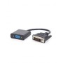 Gembird A-DVID-VGAF-01 video cable adapter 0.2 m DVI-D VGA (D-Sub) Black