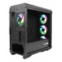 GENESIS Irid 503 ARGB Micro Tower Preto, Transparente