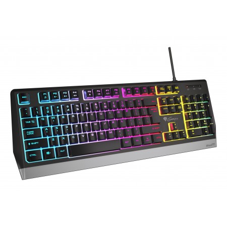 GENESIS Rhod 300 RGB teclado Jogos USB QWERTY Inglês Preto