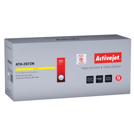 Activejet ATH-2072N toner (replacement for HP 117A 2072A- Supreme- 700 pages- yellow)