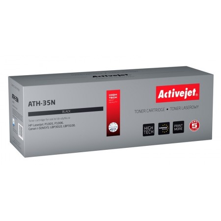 Activejet ATH-35N Toner (replacement for HP 35A CB435A, Canon CRG-712- Supreme- 1800 pages- black)