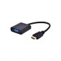 Gembird A-HDMI-VGA-03 video cable adapter 0.15 m HDMI Type A (Standard) VGA (D-Sub) Black