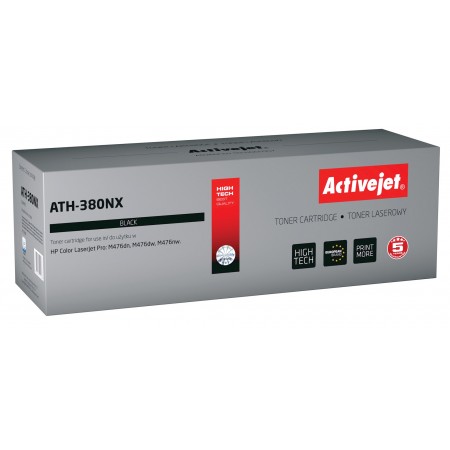 Activejet ATH-380NX Toner (replacement for HP 312X CF380X- Supreme- 4400 pages- black)