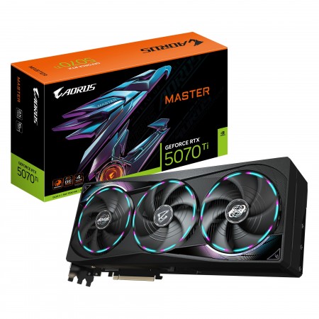 GIGABYTE AORUS GeForce RTX 5070 Ti MASTER 16G NVIDIA 16 GB GDDR7