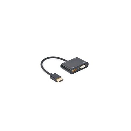 Gembird A-HDMIM-HDMIFVGAF-01 interface cards/adapter HDMI, VGA