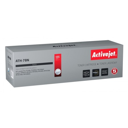 Activejet ATH-78N Toner (replacement for HP 78A CE278A, Canon CRG-728- Supreme- 2500 pages- black)