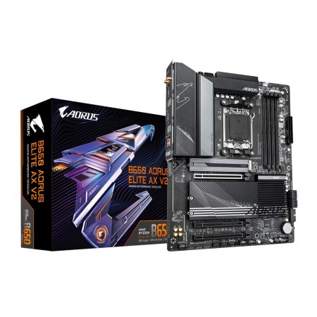 GIGABYTE B650 AORUS ELITE AX V2 motherboard AMD B650 Ranhura AM5 ATX