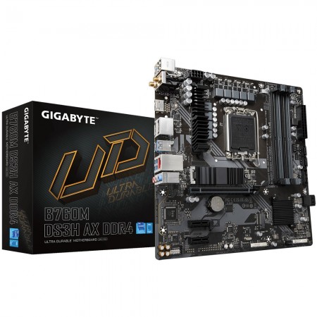 GIGABYTE B760M DS3H AX DDR4 motherboard Intel B760 Express LGA 1700 micro ATX