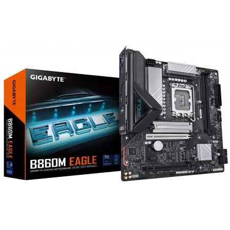 GIGABYTE B860M EAGLE motherboard Intel B860 LGA 1851 (Socket V1) micro ATX