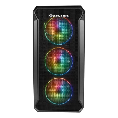 GENESIS Irid 503 ARGB Micro Tower Preto, Transparente