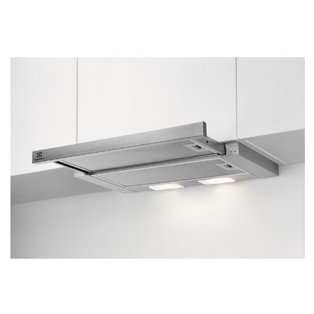 Electrolux LFP326S cooker hood Semi built-in (pull out) Grey 410 m3/h C