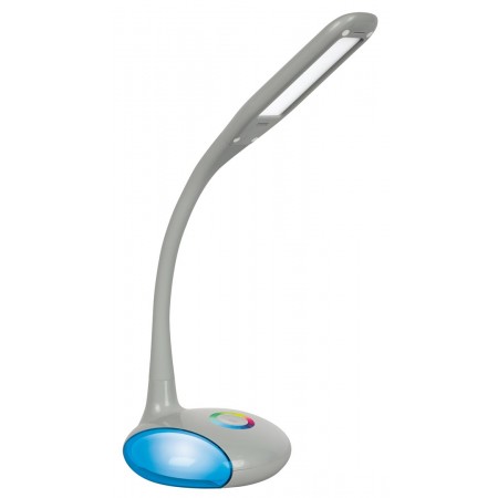 Activejet LED desk lamp VENUS GREY with RGB base