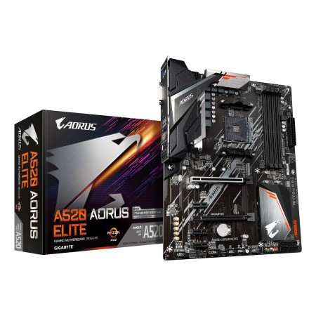 GIGABYTE A520 AORUS ELITE motherboard AMD A520 Socket AM4 ATX