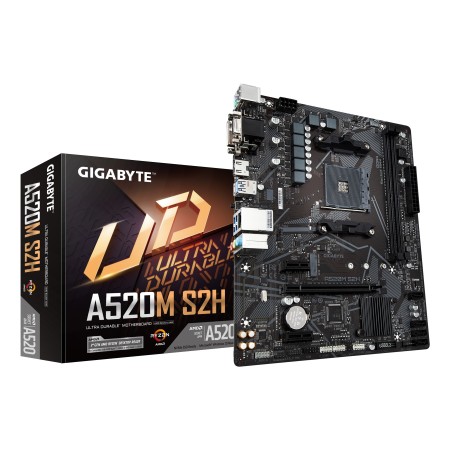 GIGABYTE A520M S2H motherboard AMD A520 Socket AM4 micro ATX