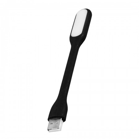 Activejet USB LED computer lamp for reading. Voltage 5V. Power 1.2W. PVC material. Product size 170*18.5*9mm. Black.