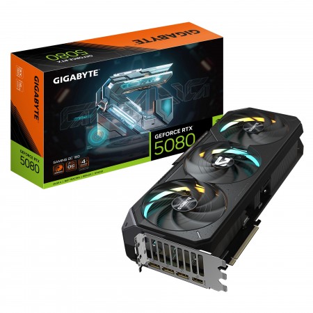 GIGABYTE GeForce RTX 5080 GAMING OC 16G NVIDIA 16 GB GDDR7