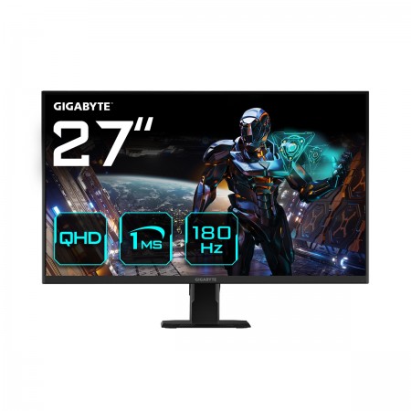 GIGABYTE GS27QA monitor de ecrã 68,6 cm (27") 2560 x 1440 pixels Quad HD LCD Preto