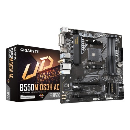 GIGABYTE B550M DS3H AC motherboard AMD B550 Socket AM4 micro ATX