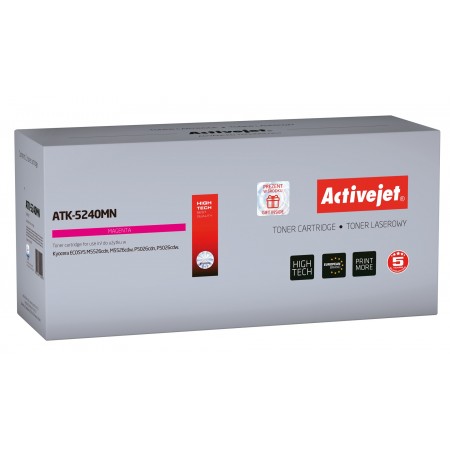 Activejet ATK-5240MN toner (replacement for Kyocera TK-5240M- Supreme- 3000 pages- magenta)