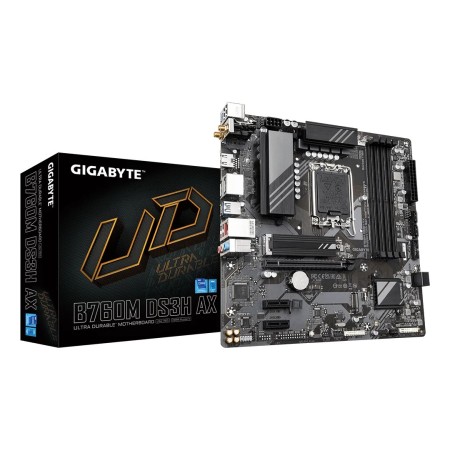 GIGABYTE B760M DS3H AX motherboard Intel B760 Express LGA 1700 micro ATX