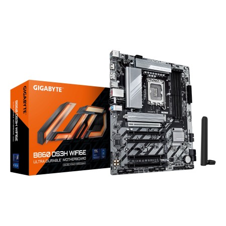 GIGABYTE B860 DS3H WIFI6E motherboard Intel B860 LGA 1851 (Socket V1) ATX