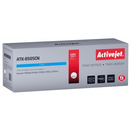 Activejet ATK-8505CN toner (replacement for Kyocera TK-8505C- Supreme- 20000 pages- cyan)