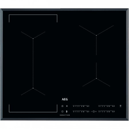 AEG IKE64441FB Black Built-in 60 cm Zone induction hob 4 zone(s)