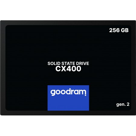 Goodram CX400 gen.2 256 GB 2.5" Serial ATA III 3D TLC NAND