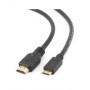 Gembird CC-HDMI4C-6 HDMI cable 1.8 m HDMI Type A (Standard) HDMI Type C (Mini) Black