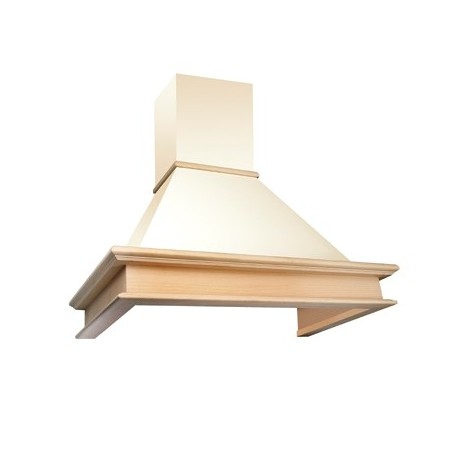 Akpo WK-4 Rustica 60 Cooker hood Wall-mounted Beige, Wood