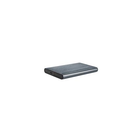 GEMBIRD EE2-U3S-6 HDD/SSD Drive enclosure 2.5inch with USB Type-C port USB 3.1 brushed aluminum grey