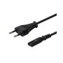 SAVIO Power cable 2pin (M) 3m CL-105 Black