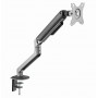 Gembird MA-DA1-05 Desk mounted adjustable monitor arm, 17”-32”, up to 9 kg, space grey