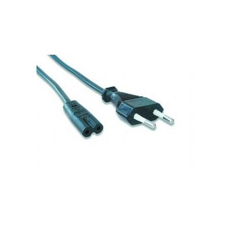 Gembird PC-184/2 power cable Black 1.8 m Power plug type C C8 coupler