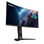 GIGABYTE Monitor da gioco curvo OLED WQHD MO34WQC da 34" - 3440 x 1440, 175Hz, 0.03ms, KVM, 250 cd m², FreeSync Premium Pro,