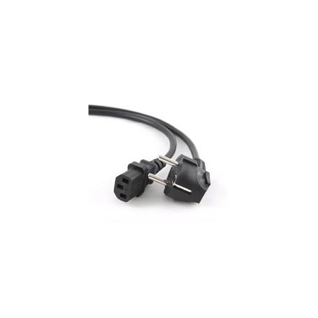 Gembird PC-186-VDE-10M power cable Black CEE7/4 C14 coupler