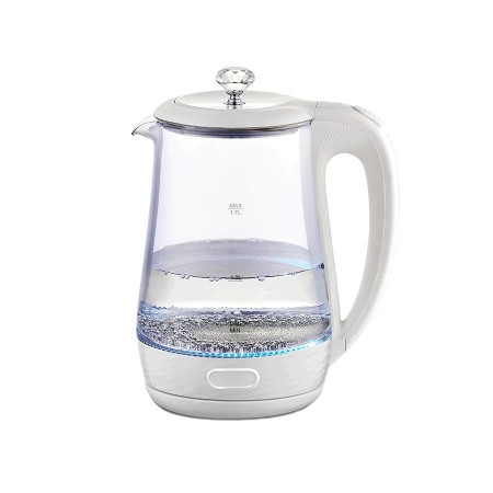 Maestro MR-052-WHITE Electric glass kettle, white 1.7 L