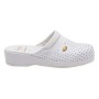 Scholl Clog Backguard - men's white clogs, size 43