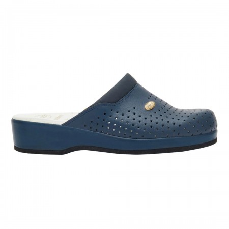 Scholl Clog Backguard - unisex clogs navy blue, size 38