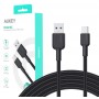 AUKEY CB-NAC2 USB-C Type-C Power Delivery PD 60W 3A 1.8m Nylon Black