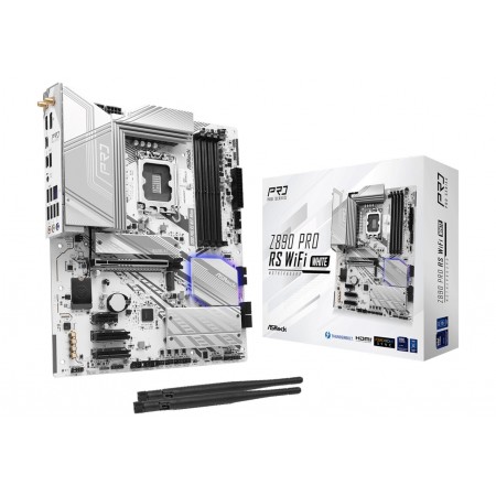 ASRock Z890 Pro RS WiFi White - Motherboard