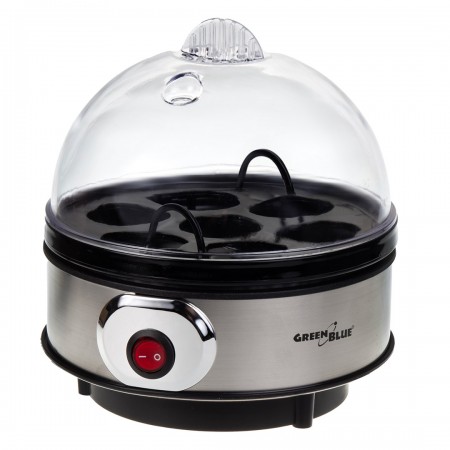 GreenBlue automatic egg cooker, 400W power, up to 7 eggs, measuring cup, 220-240V~, 50 Hz, GB572