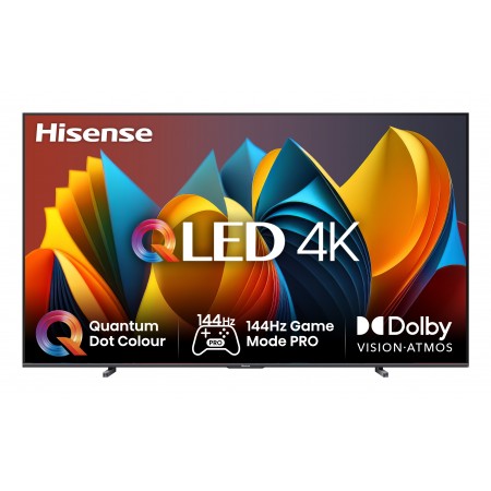 Hisense 100E7NQ TV 2,54 m (100") 4K Ultra HD Smart TV Wi-Fi Cinzento 400 cd m²