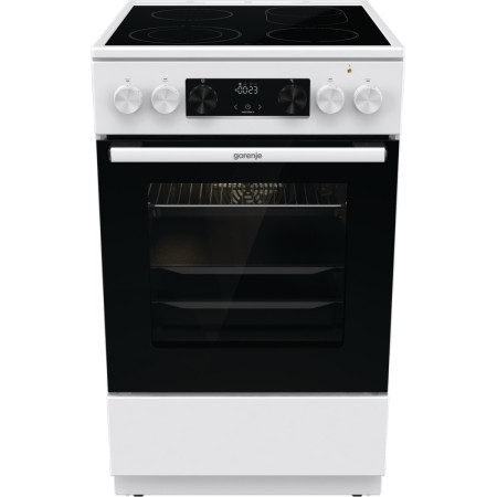 Gorenje GECS5C70WA fogão Fogão independente Eléctrico Bico em espiral Branco