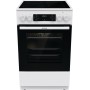 Gorenje GECS5C70WA fogão Fogão independente Eléctrico Bico em espiral Branco